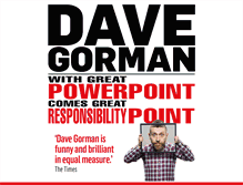 Tablet Screenshot of davegorman.com